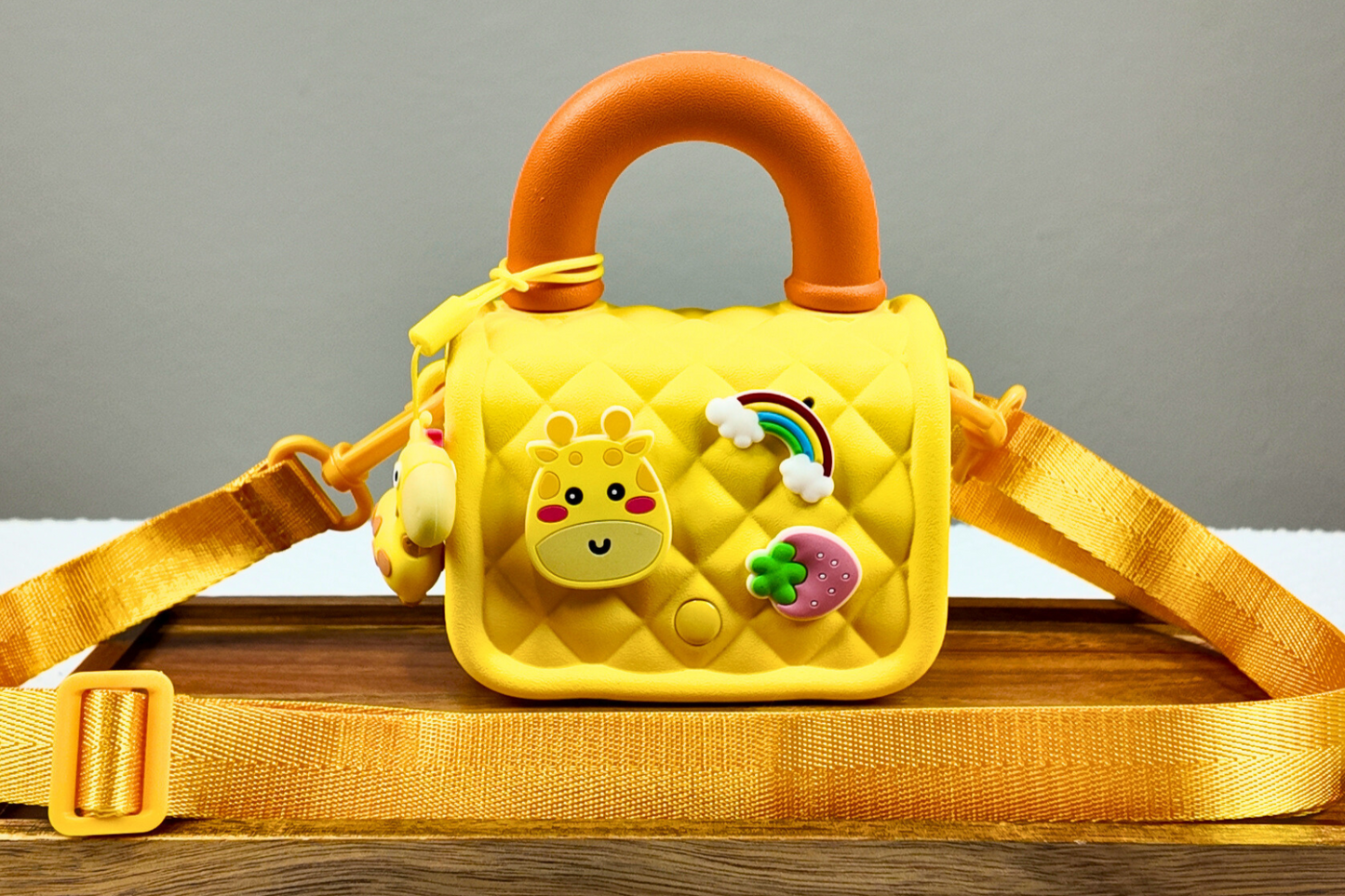 Kids sling bag- Yellow