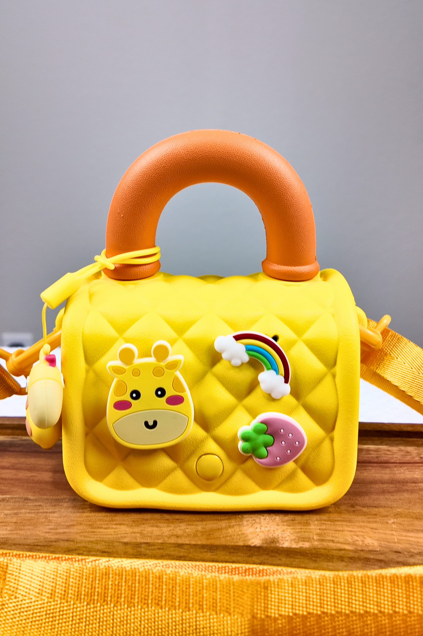 Kids sling bag- Yellow