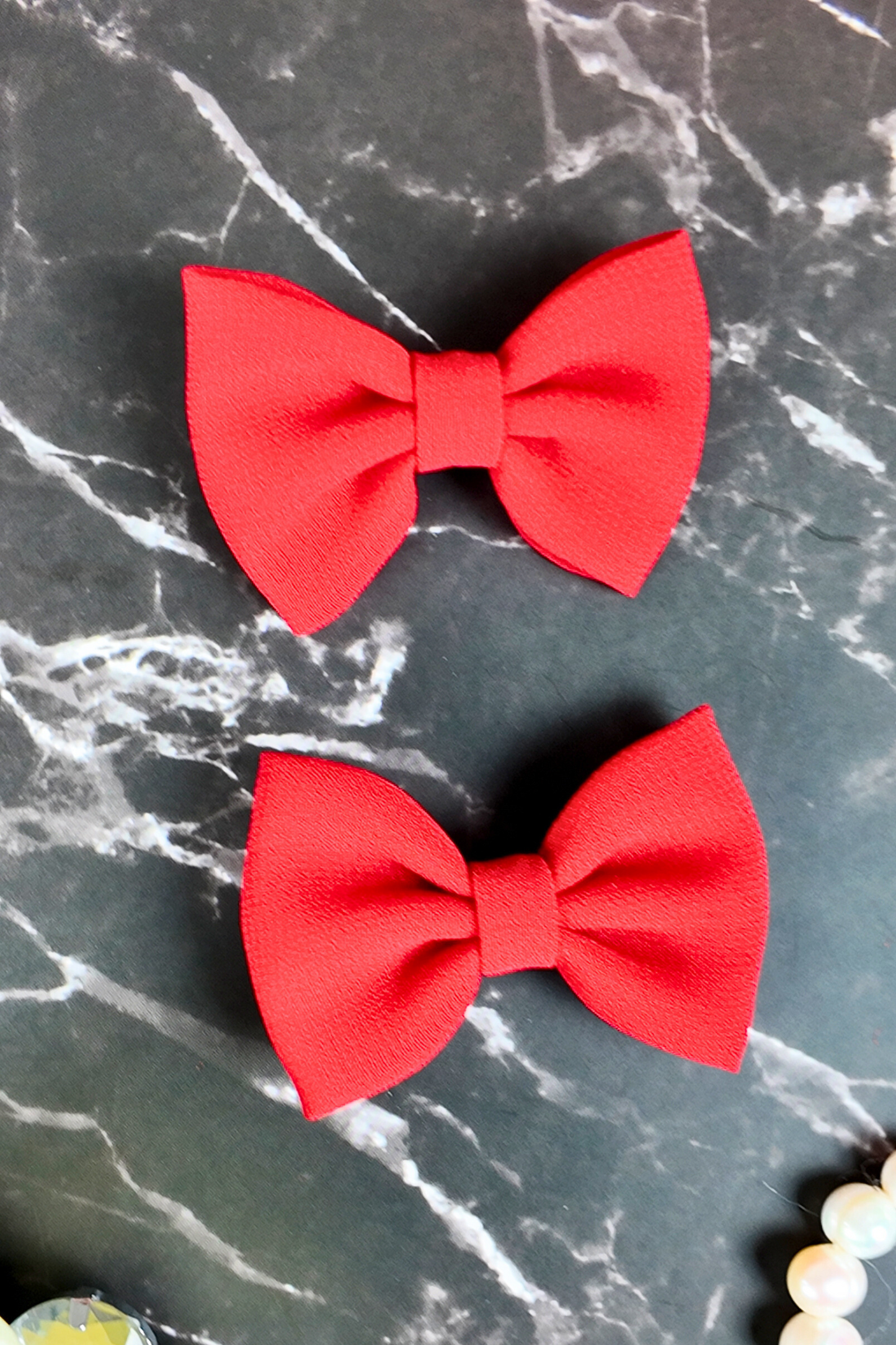 Baby Bows Combo - Red