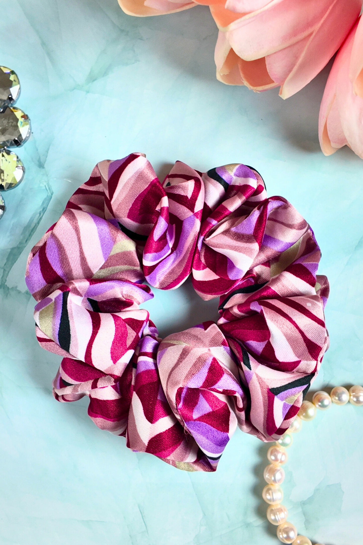Printed Scrunchie - Stripes