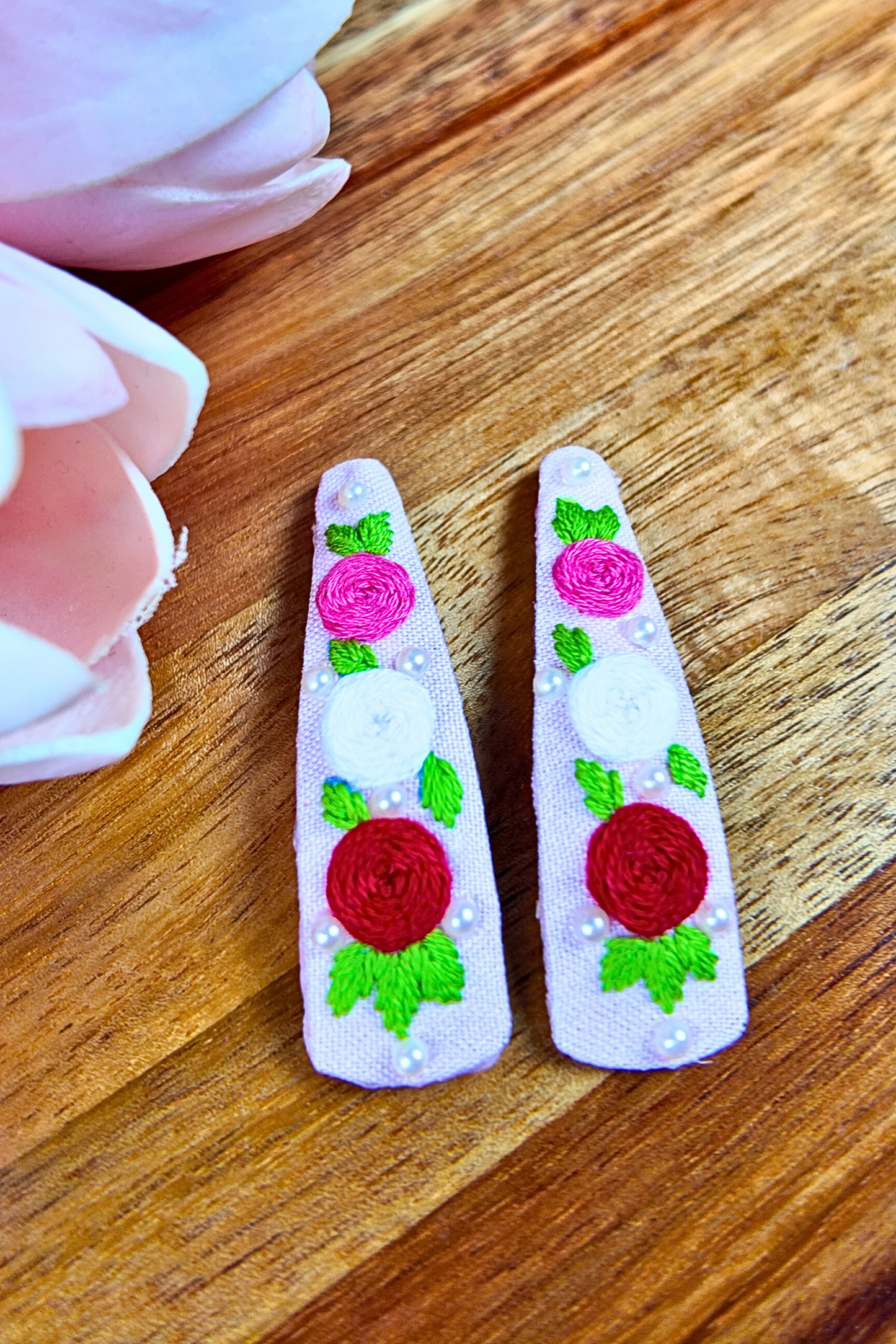 Embroidery Tic-Tic Combo - Pink