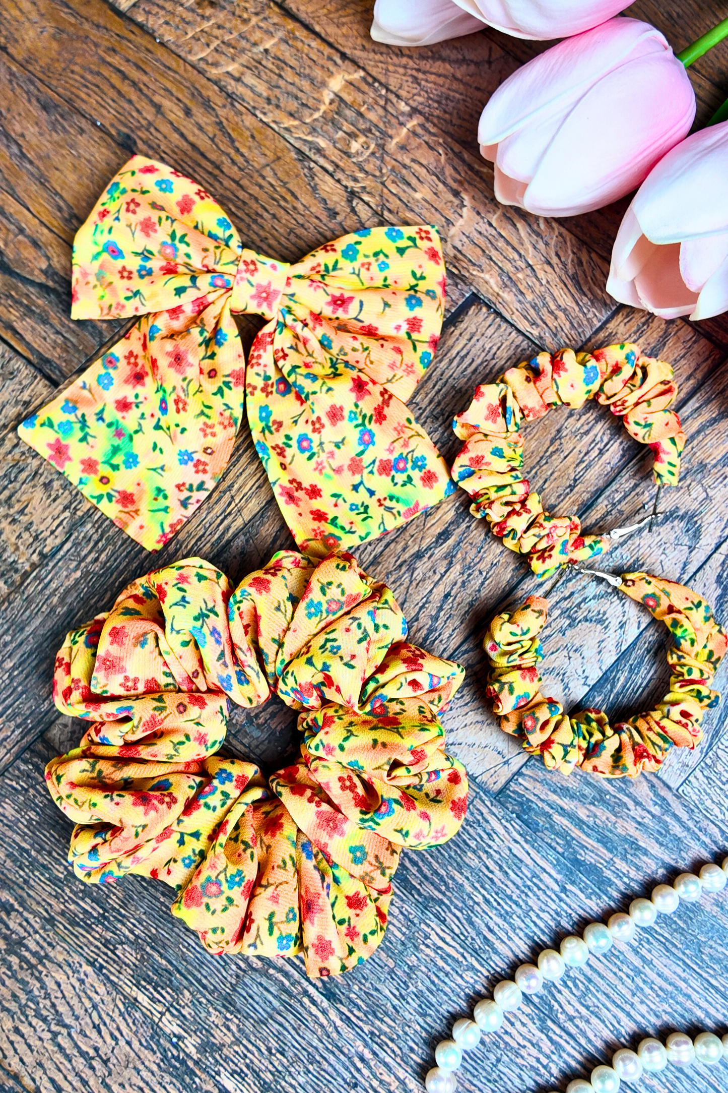 Combo Set - Yellow Floral