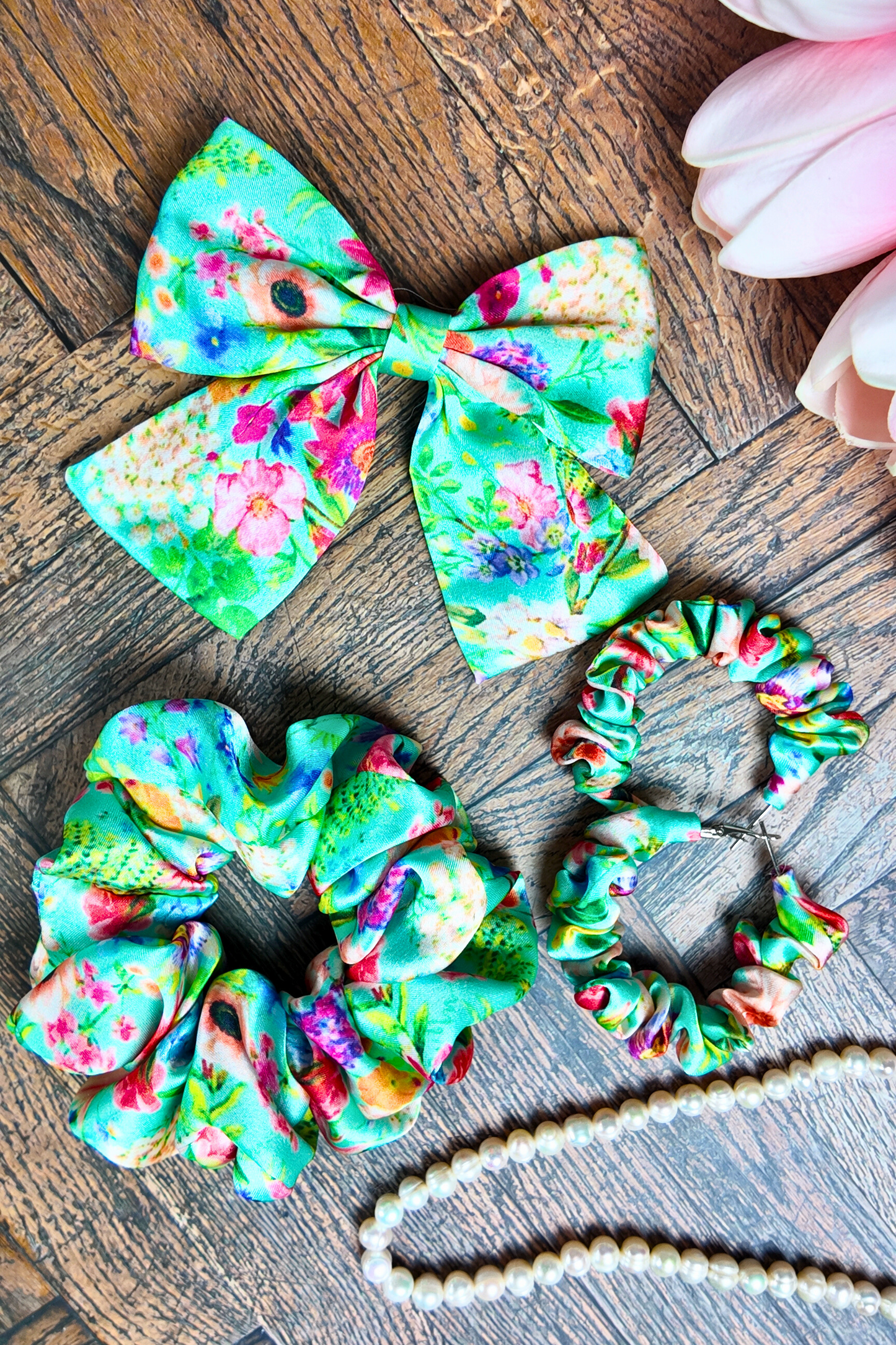 Combo Set - Lux Green Floral